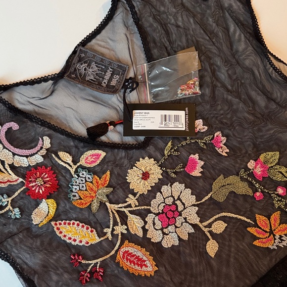 Johnny Was – Mertina Embroidered Mesh Dress 💖
Brand new with tags 🏷️ - Picture 6 of 7